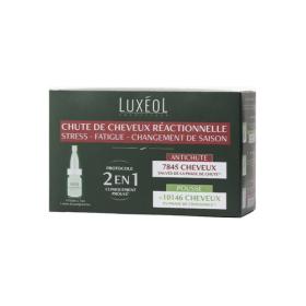 LUXÉOL Chute de cheveux réactionnelle 14 fioles