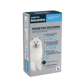BIOCANINA Permetrix chiens moyens 3 pipettes