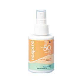 RESPIRE Spray solaire minéral SPF 50 75ml