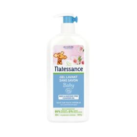 NATESSANCE Baby gel lavant sans savon bio 500ml