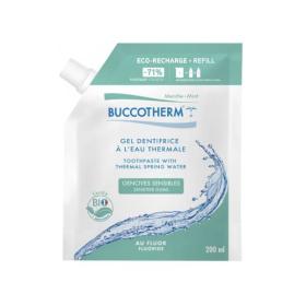 BUCCOTHERM Gel dentifrice à l'eau thermale gencives sensibles bio éco-recharge 200ml