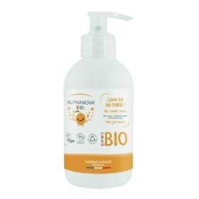 ALPHANOVA Kids lave-toi les mains ! Gel lavant doux abricot & aloe bio 250ml