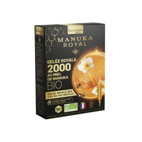 SANTAROME Gelée royale 2000 miel de manuka bio 20 ampoules