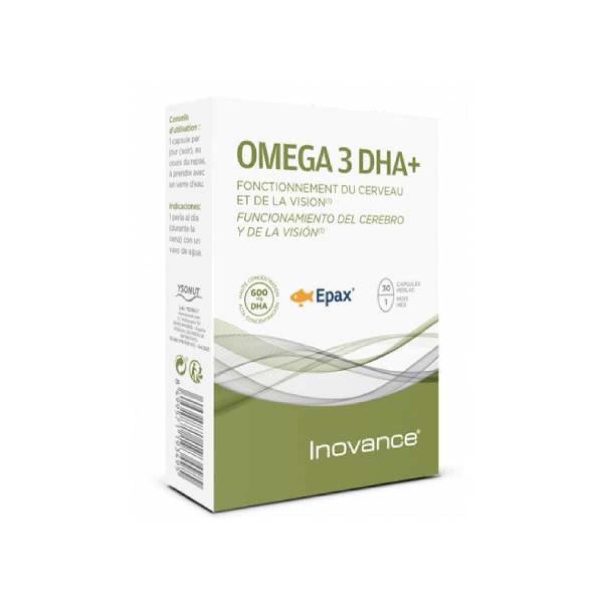 YSONUT Inovance omega 3 DHA+ 30 capsules Parapharmacie Pharmarket