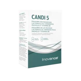 YSONUT Inovance candi 5 15 gélules + 15 comprimés