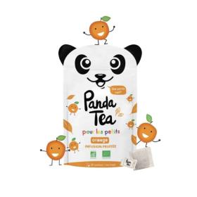 PANDA TEA Infusion fruitée pour les enfants orange 28 sachets