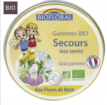 BIOFLORAL Gommes bio secours enfants aux fleurs de Bach 45g