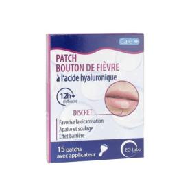 EG LABO Care+ patch bouton de fièvre 15 patchs