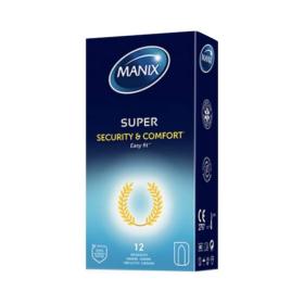 MANIX Super easy-fit 12 préservatifs