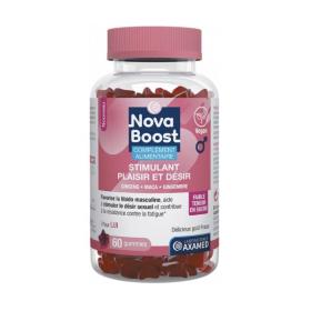 NOVABOOST Stimulant plaisir et désir pour lui 60 gummies