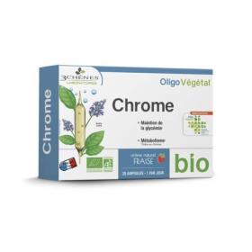 3 CHÊNES Chrome bio 20 ampoules