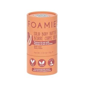 FOAMIE Beurre corps solide papaye et lait d'avoine 50g