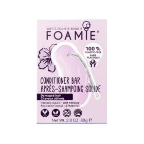 FOAMIE Après-shampoing solide cheveux abîmés 80g