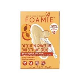 FOAMIE Soin exfoliant solide noyaux d'abricot et beurre de karité 80g