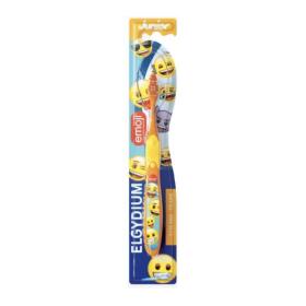 ELGYDIUM Junior brosse à dents souple emoji 7 à 12 ans