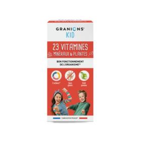 GRANIONS Kid 23 vitamines minéraux et plantes 200ml