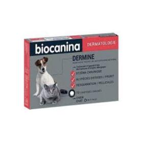 BIOCANINA Dermatologie dermine 72 comprimés