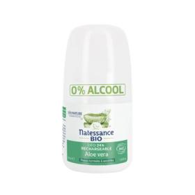 NATESSANCE Déo 24h rechargeable aloe vera bio 50ml