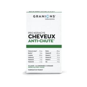 GRANIONS Pro Keracys cheveux anti-chute 56 comprimés à croquer