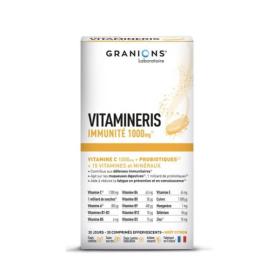 GRANIONS Vitamineris immunité 1000mg 30 comprimés