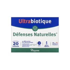 NUTRISANTÉ Ultrabiotique défenses naturelles 30 gélules végétales