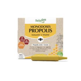 HERBALGEM Monodoses propolis bio 7x10ml