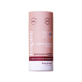 RESPIRE Rose pivoine déodorant stick bio 48h 50g