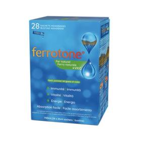 FERROTONE Fer naturel + vitamine C 28 sachets