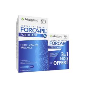 ARKOPHARMA Forcapil cheveux et ongles 180 gélules + 60 gélules offertes