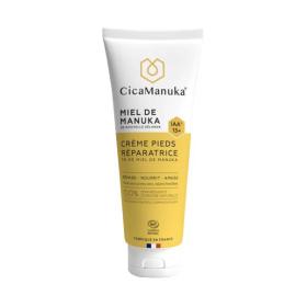 CICAMANUKA Crème pieds réparatrice au miel de Manuka IAA15+ 75ml