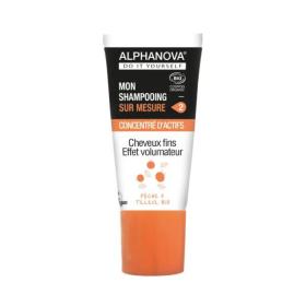 ALPHANOVA Mon shampoing sur mesure concentré d'actifs cheveux fins et volumateurs 20ml