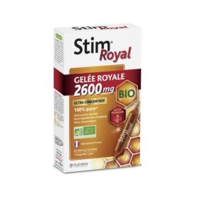 NUTREOV Stim royal gelée royale bio 2600mg 20 ampoules