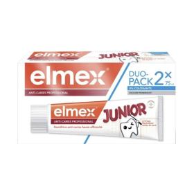 ELMEX Dentifrice anti-caries professional junior lot 2x75ml