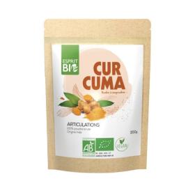 ESPRIT BIO Poudre de curcuma bio 200g