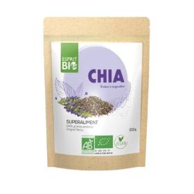 ESPRIT BIO Chia graines à saupoudrer superaliment 200g