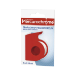 MERCUROCHROME Sparadrap microporeux 5mx2,5cm