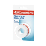 MERCUROCHROME Sparadrap tissu aéré 5mx2,5cm