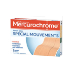 MERCUROCHROME 5 bandes tissu spécial mouvements