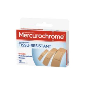 MERCUROCHROME 40 pansements tissu résistant