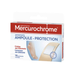 MERCUROCHROME 10 pansements ampoule protection