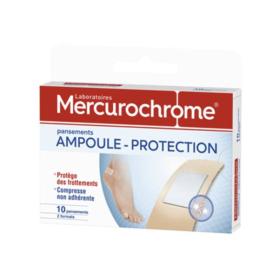 MERCUROCHROME 10 pansements ampoule protection