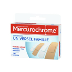 MERCUROCHROME 50 pansements universel famille