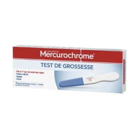 MERCUROCHROME Test de grossesse