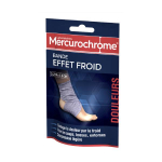 MERCUROCHROME Bande effet froid 3,2mx7,5cm