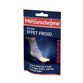 MERCUROCHROME Bande effet froid 3,2mx7,5cm