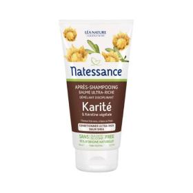 NATESSANCE Après-shampoing baume ultra-riche karité et kératine végétale 150ml