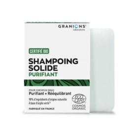 GRANIONS Shampoing solide purifiant bio 80g