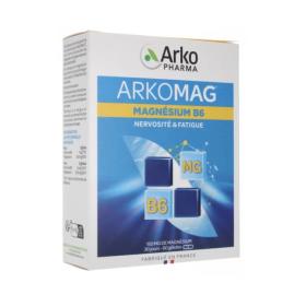 ARKOPHARMA Arkomag magnésium B6 nervosité et fatigue 60 gélules