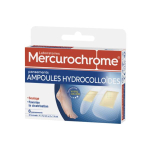 MERCUROCHROME Ampoules hydrocolloïdes 6 pansements