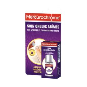 MERCUROCHROME Soin ongles abîmés par mycoses et traumatismes 3,3ml